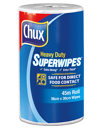 Chux® Superwipes® HD Roll White 45m