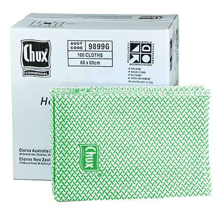 Chux® Superwipes® HD Green 60x60cm Box100