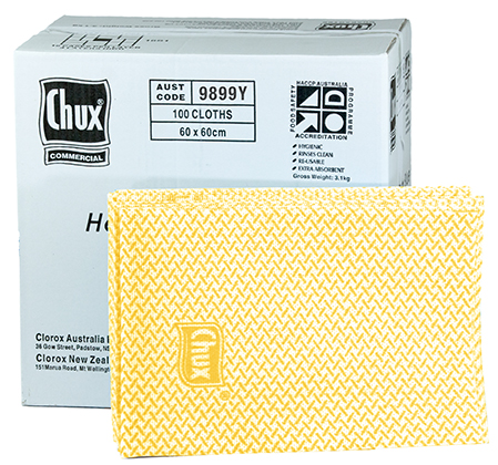 Chux® Superwipes® HD Yellow 60x60cm Box100