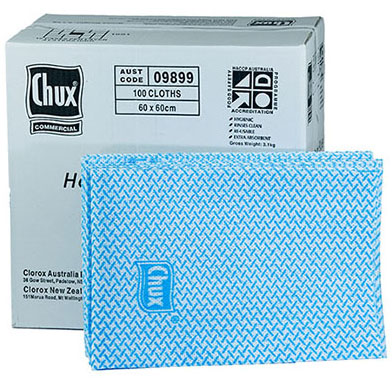 Chux® Superwipes® HD Blue 60x60cm Box100