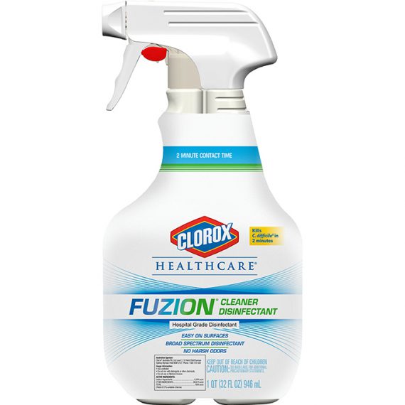 Clorox HealthCare Fuzion Cleaner Disinfectant Spray 946ml Clorox