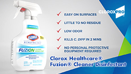 Clorox Healthcare® Fuzion® Cleaner Disinfectant